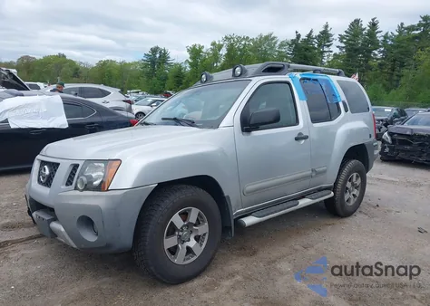 2012 Nissan Xterra Pro-4X z USA, uszkodzony, nr VIN 5N1AN0NW3CC511624